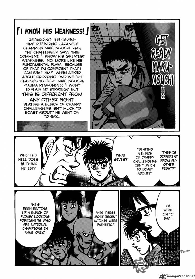 Hajime no Ippo: Fighting Spirit, Chapter 921 image 10
